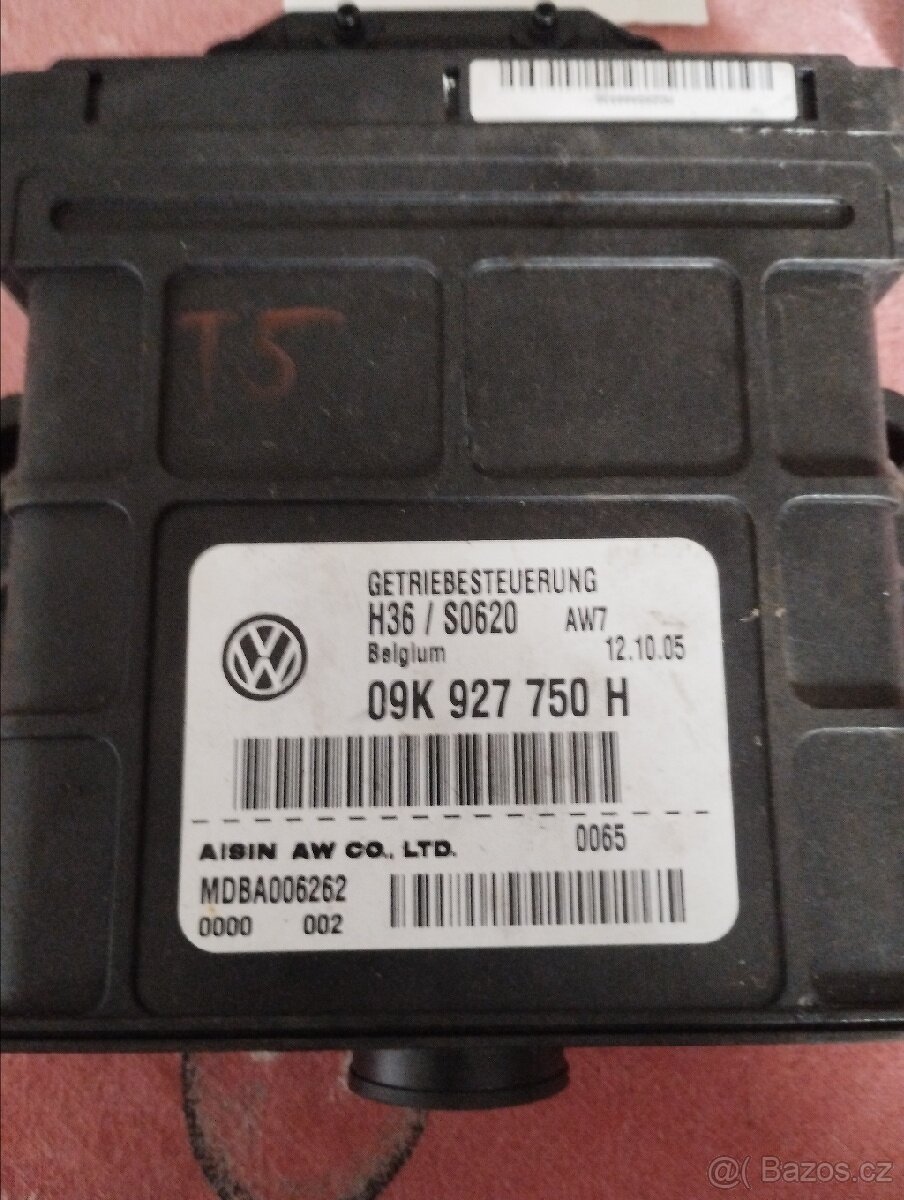 VW T5 řídící jednotka automatu 09K927750H