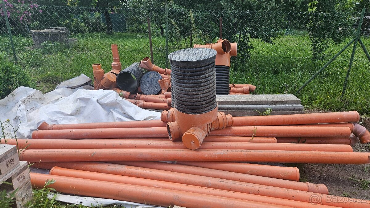 Prodam 3x Dno šachtové Pipelife KGSGR400 DW 3× DN 160
