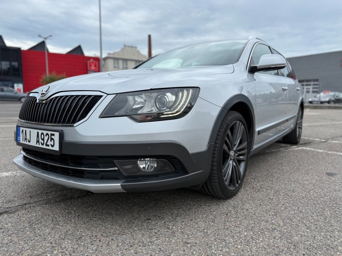 Škoda Superb, 2.0TDI 125KW Elegance SCOUT 4x4 2014 Tažné