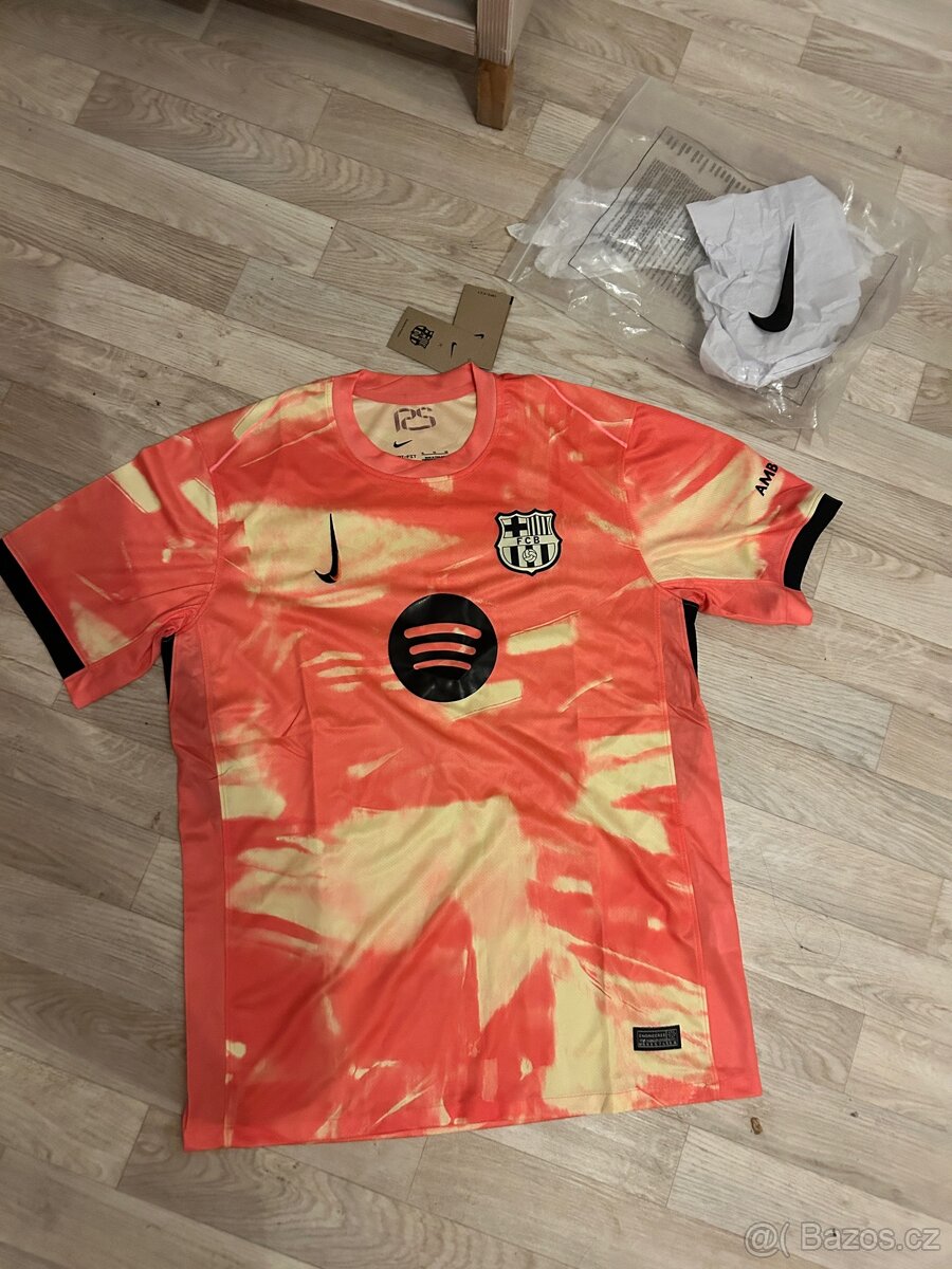 Barcelona dres Nike fotbalové tričko jersey