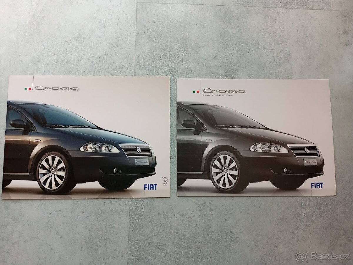 Fiat Croma 2005 katalog - doprava v ceně
