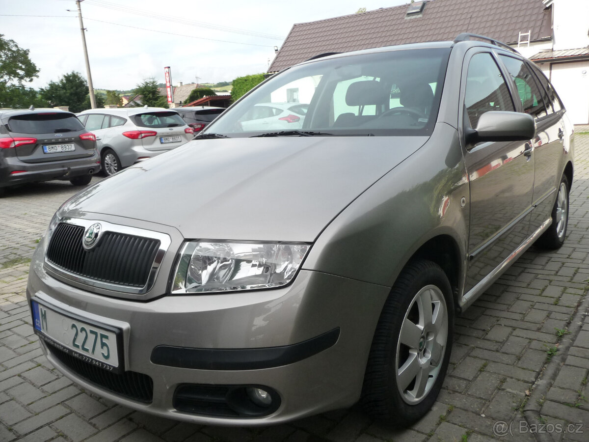 Škoda fabia 1.4 Tdi elegance 1.majitel najeto 74 000km