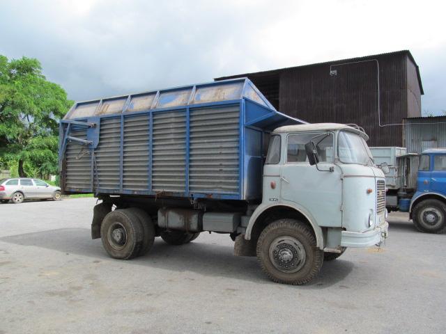 Škoda 706 se senážní nástavbou