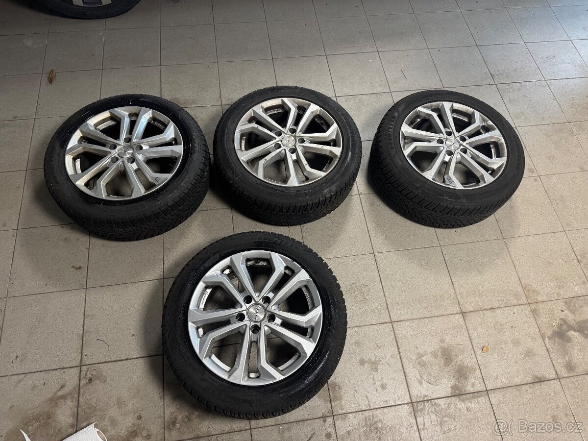 Prodám kompletní zánovní sadu kol pro Volkswagen Passat 3C (