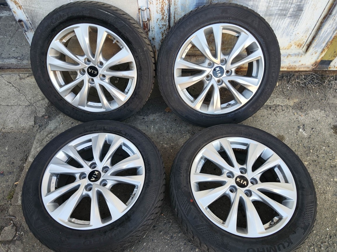 17"zimní alu sada 5x114 Kia E-Soul Niro EV Kona TPMS