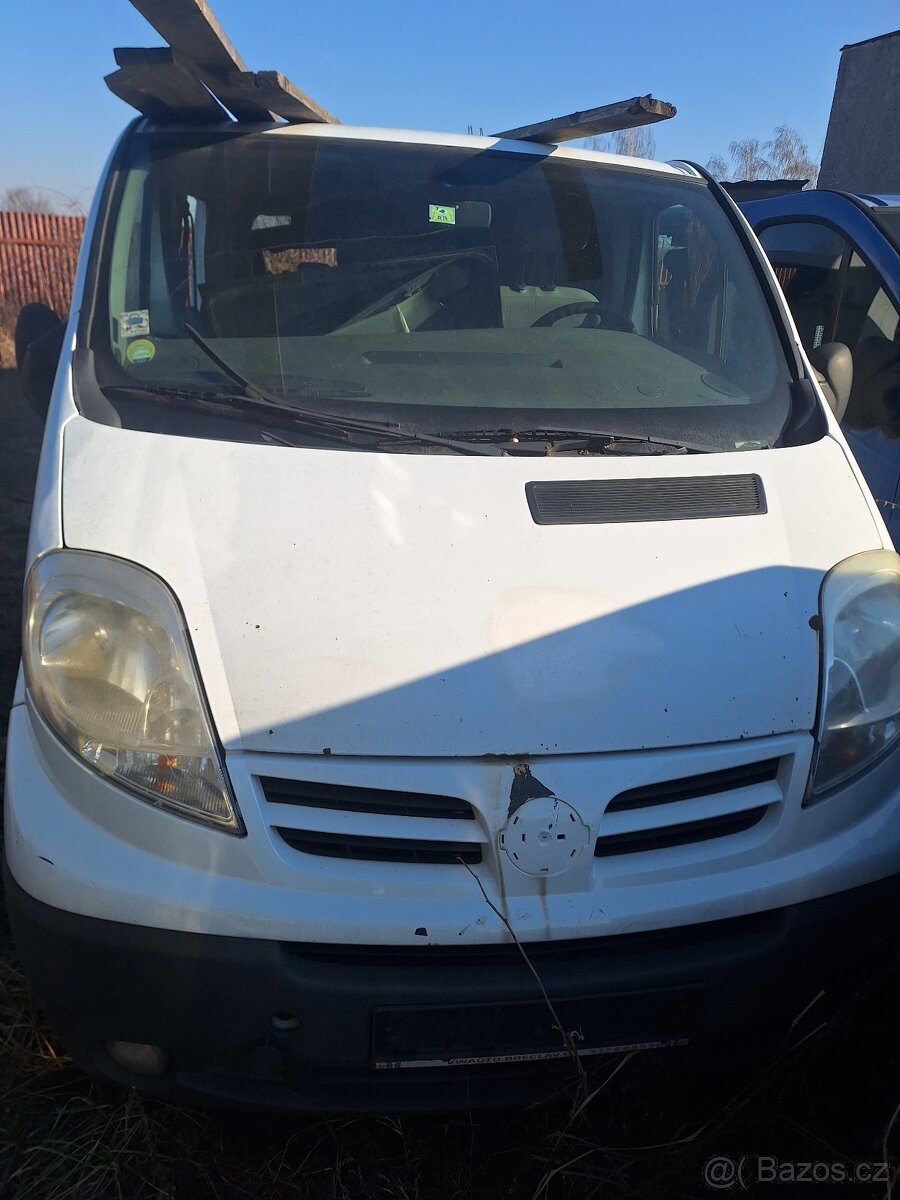 Prodám díly TRAFIC VIVARO PRIMASTAR