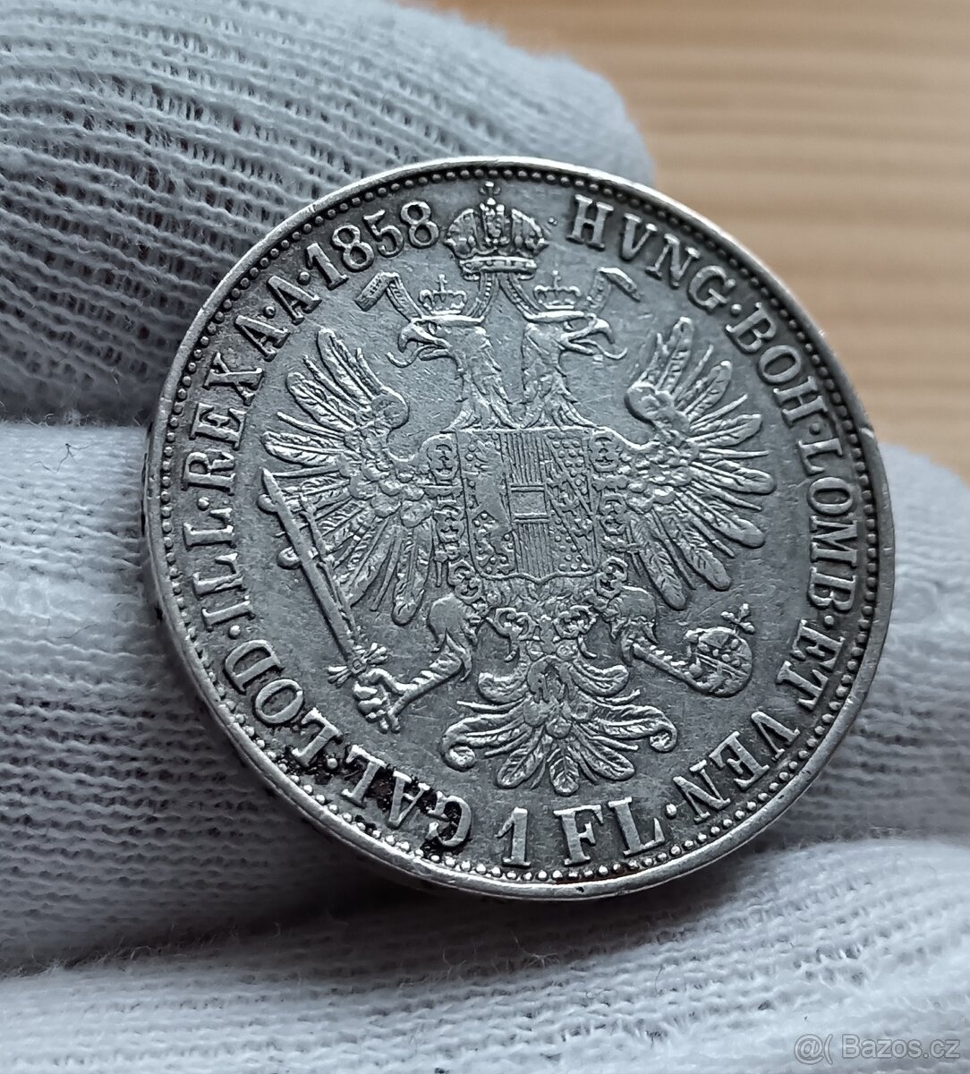 Zlatník 1858 M - Miláno Vzácný ročník