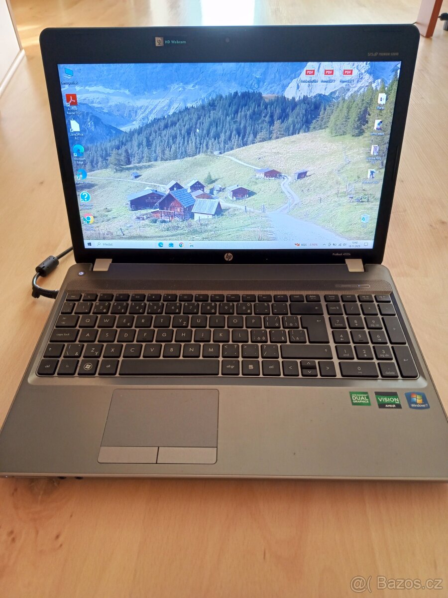 Notebook HP ProBook 4535s