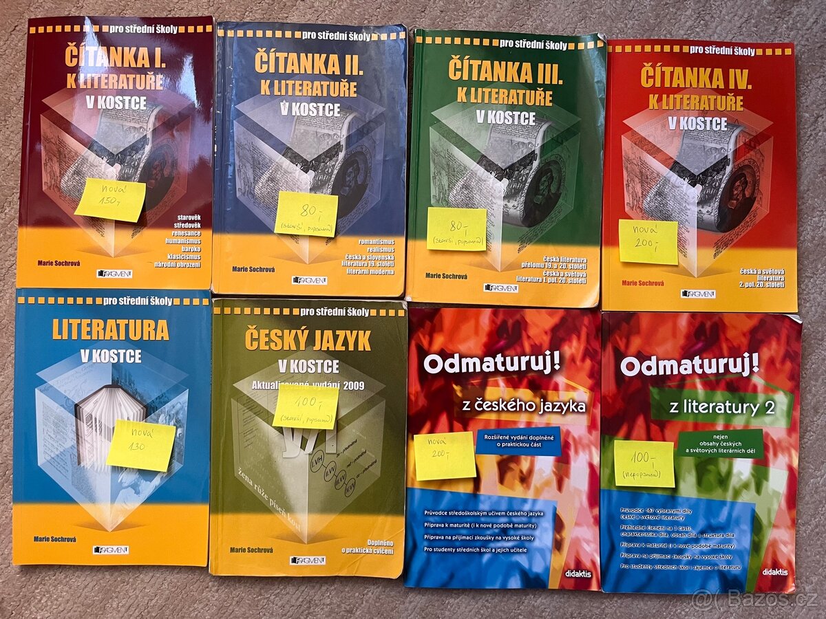 Učebnice k maturitě - Český jazyk