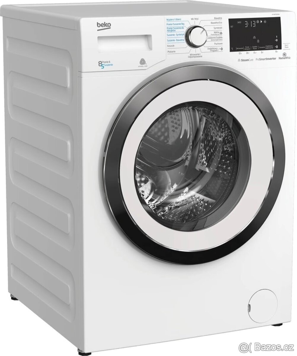 Pračka a sušička 2v1 Beko HTE7736CSXCW