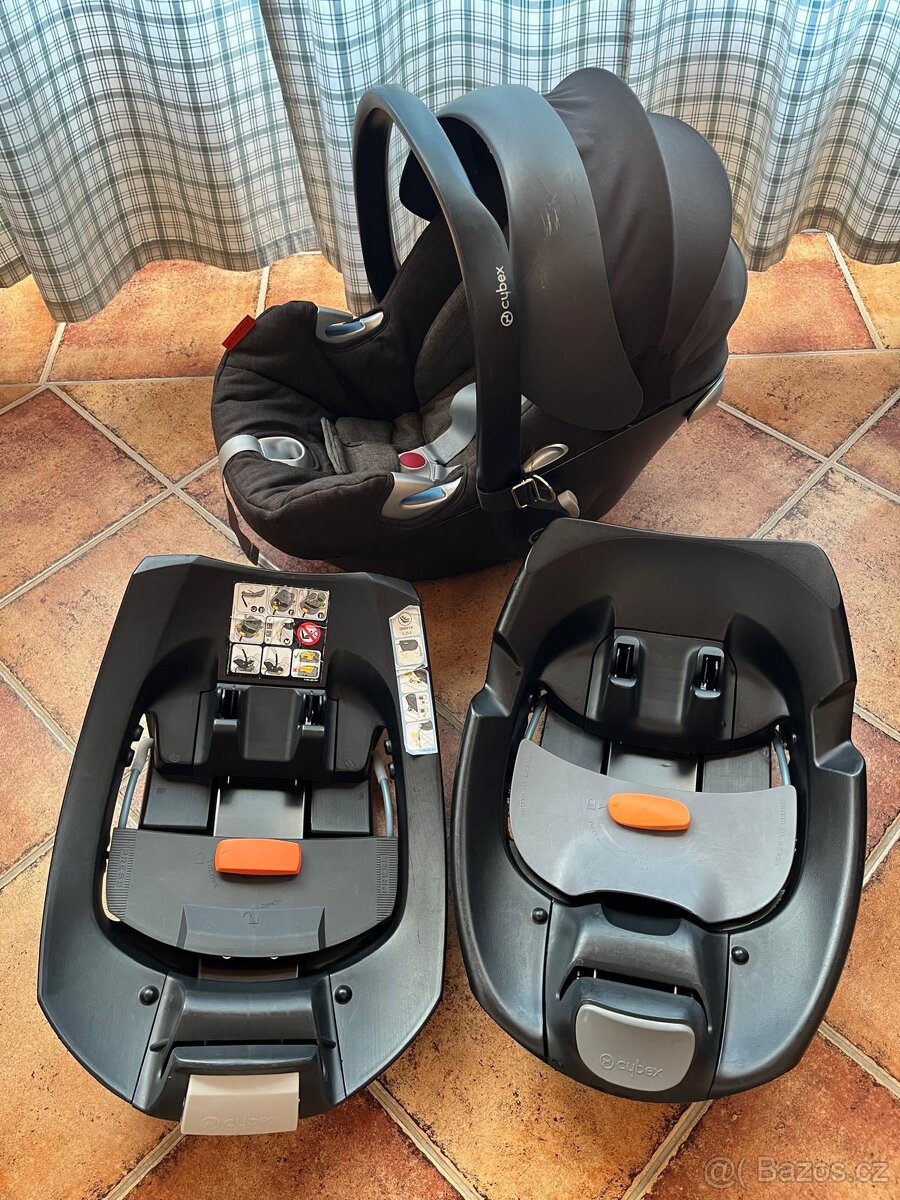 Cybex platinum vajíčko + 2x izofix zakladny