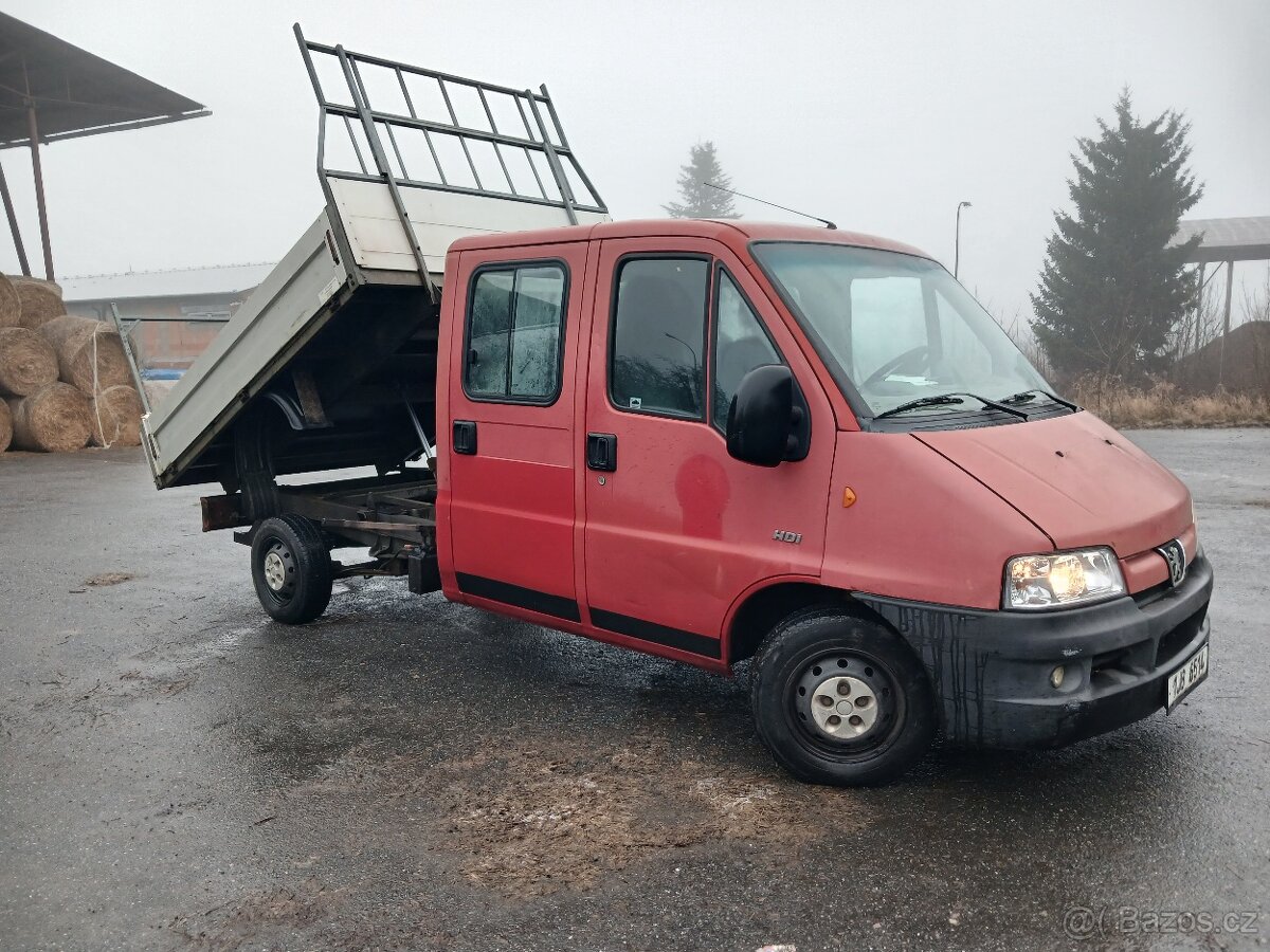 Peugeot boxer sklápěč