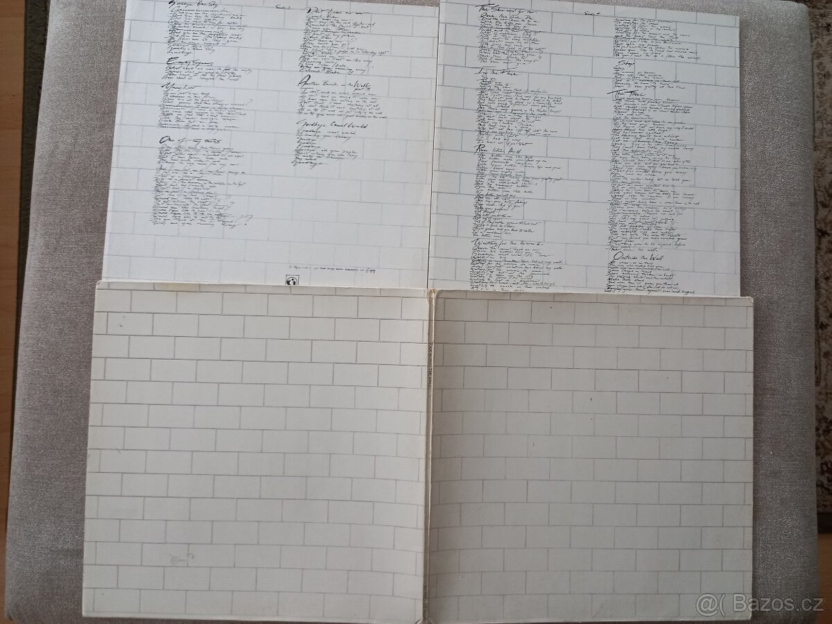 PINK FLOYD “ 2 LP The Wall ” /EMI 1979/rozkl. obal+orig vnu
