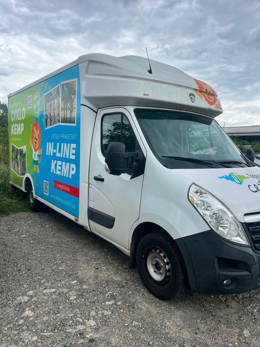 Prodám Opel Movano s nadstavbou Paragan