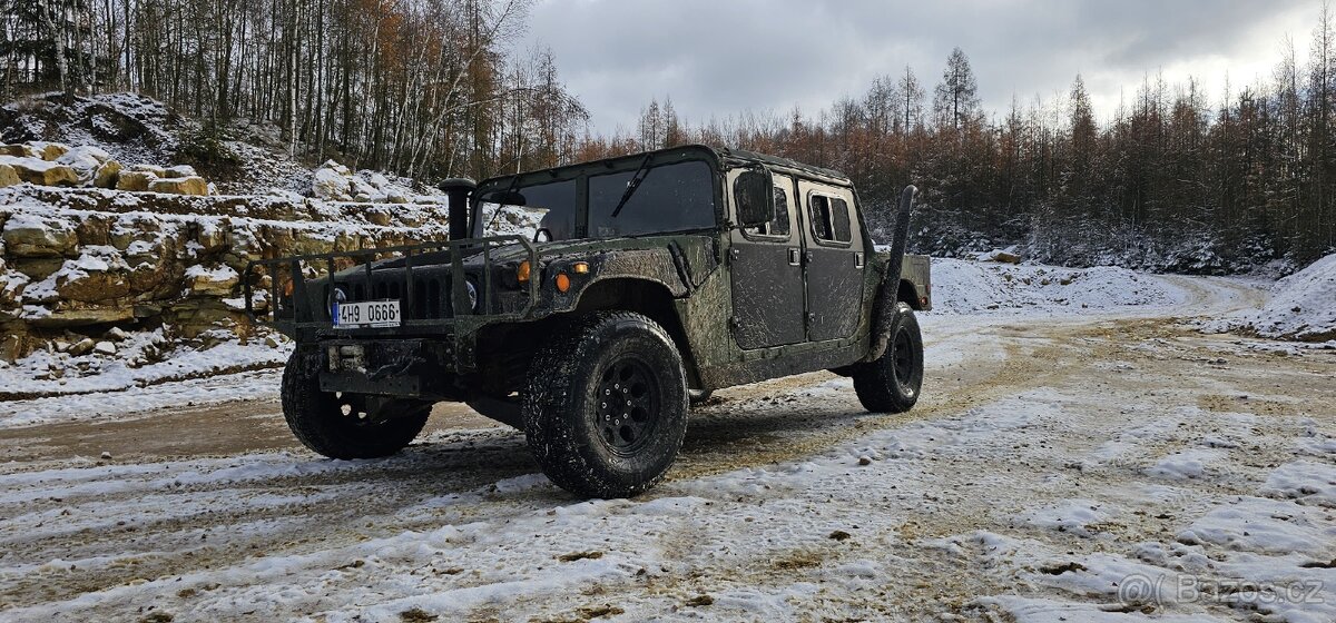 Hummer h1/h2 zimní sada vemola 12-13mm vzorek zánovní
