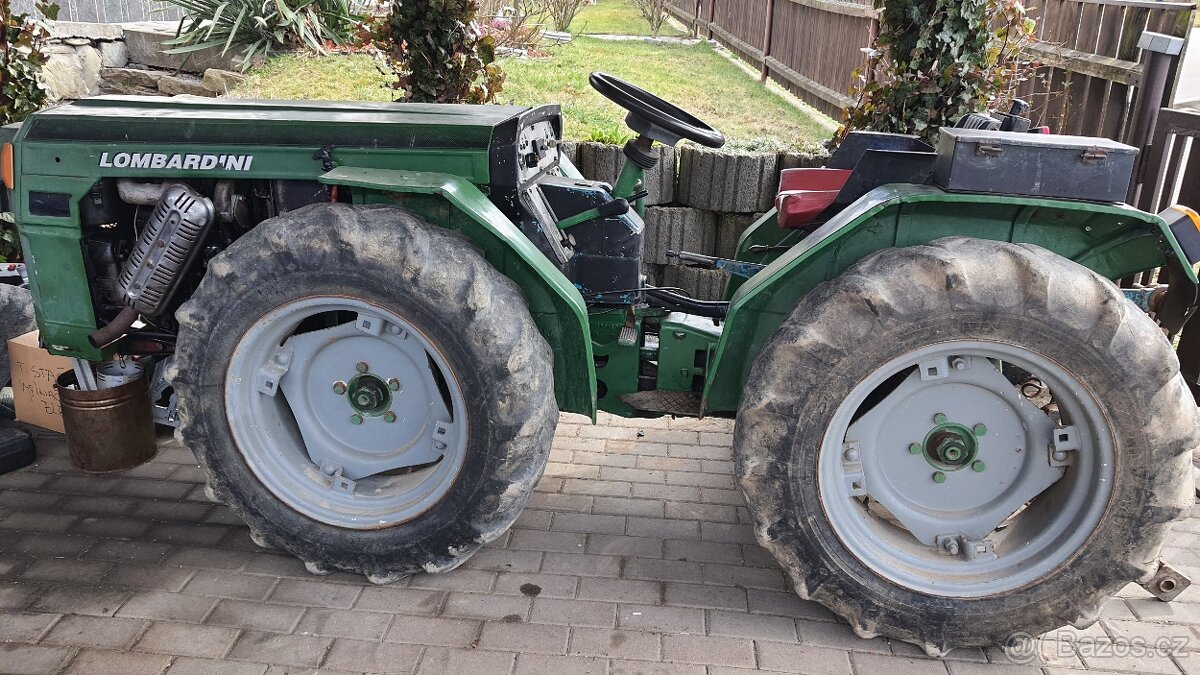 Malotraktor Lombardini lamaci 4x4 41 Hp,kardan hydraulika