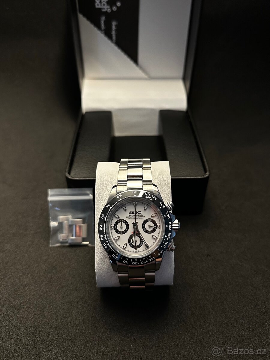 Seiko mod DAYTONA Panda