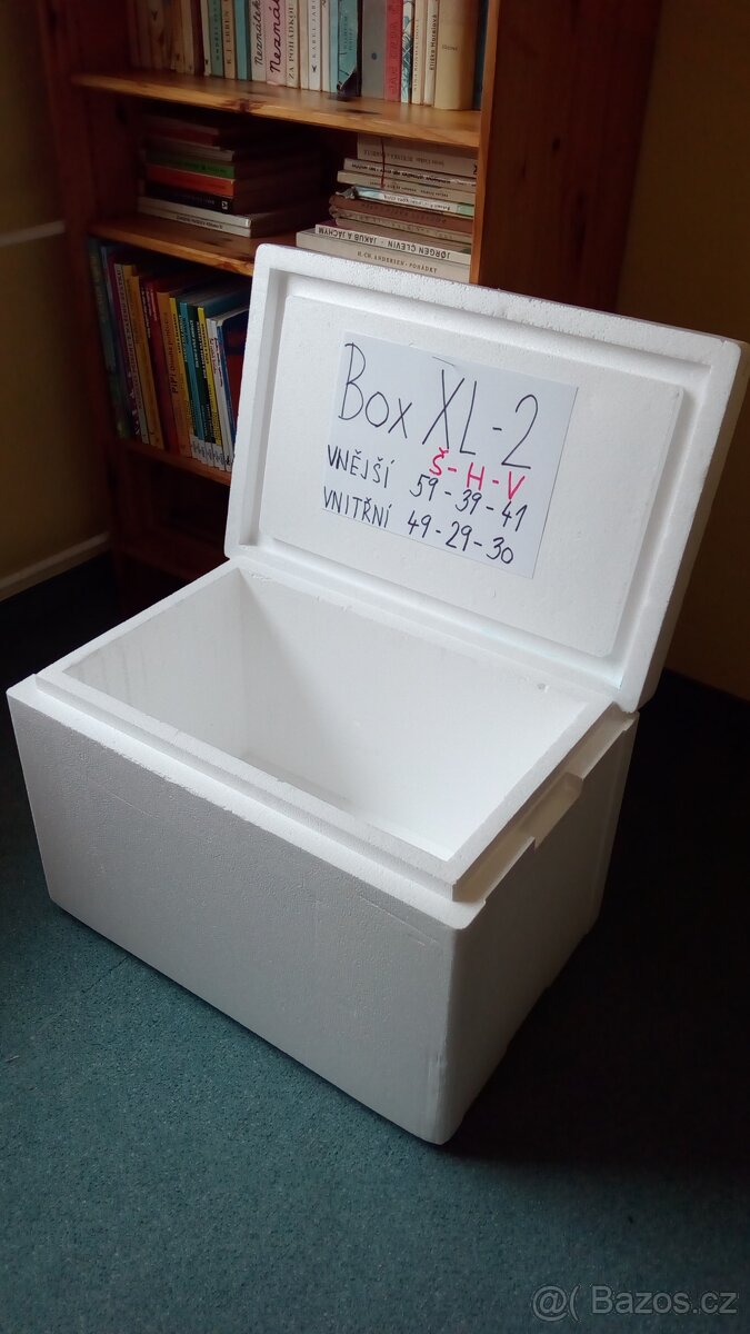 termobox, thermobox, polystyrenová bedna