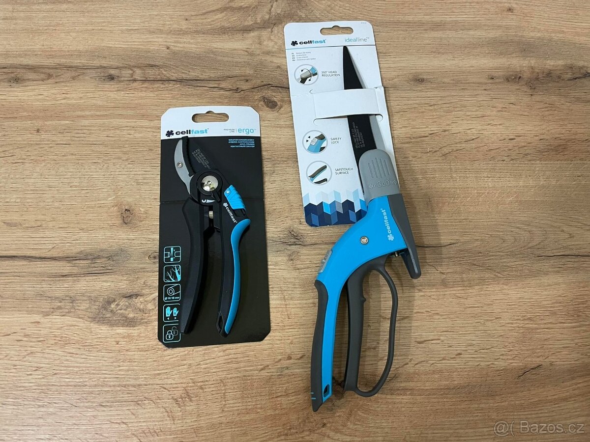 CELLFAST nůžky zahradní ERGO 20,3cm, střih 18mm
