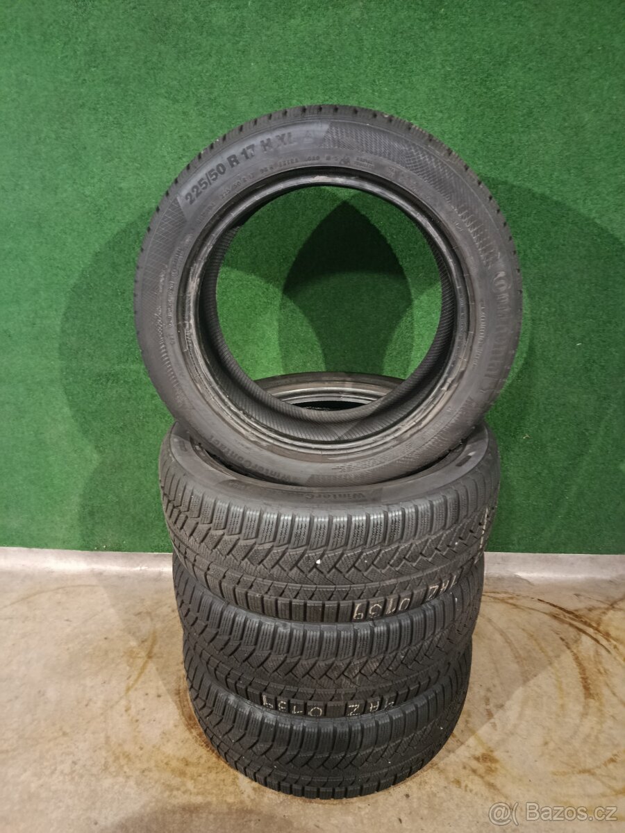4ks zimni 225/50/17 Continental