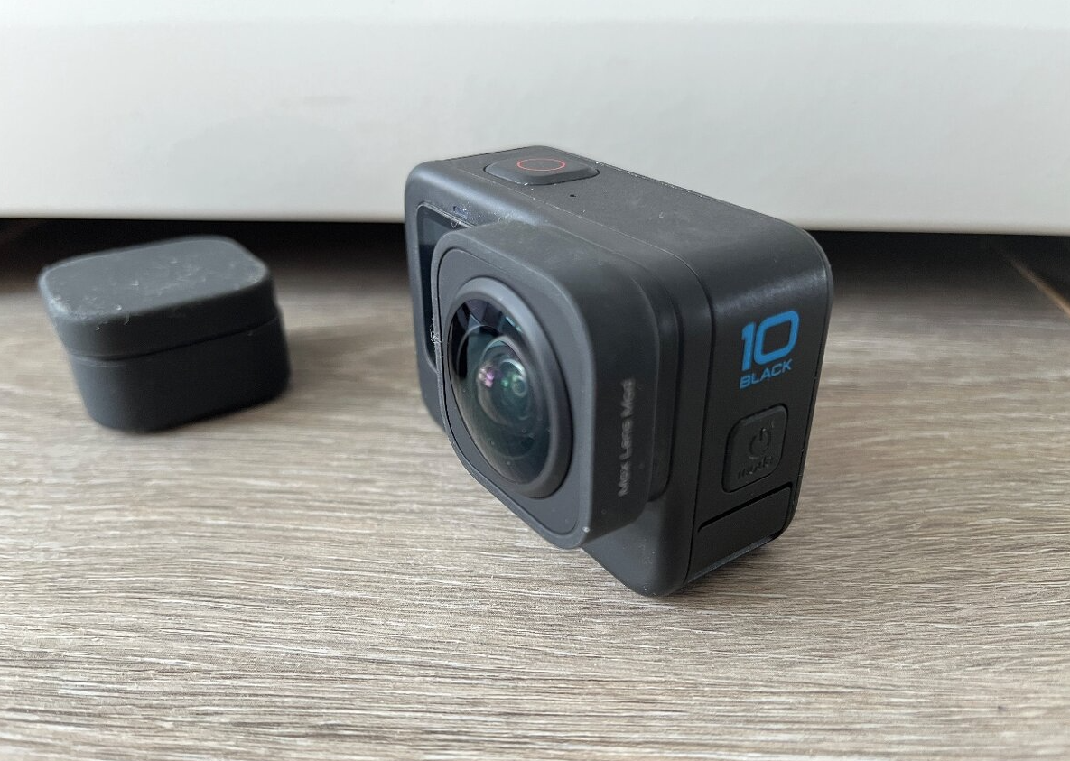 GoPro Hero 10 + Max Lens mod
