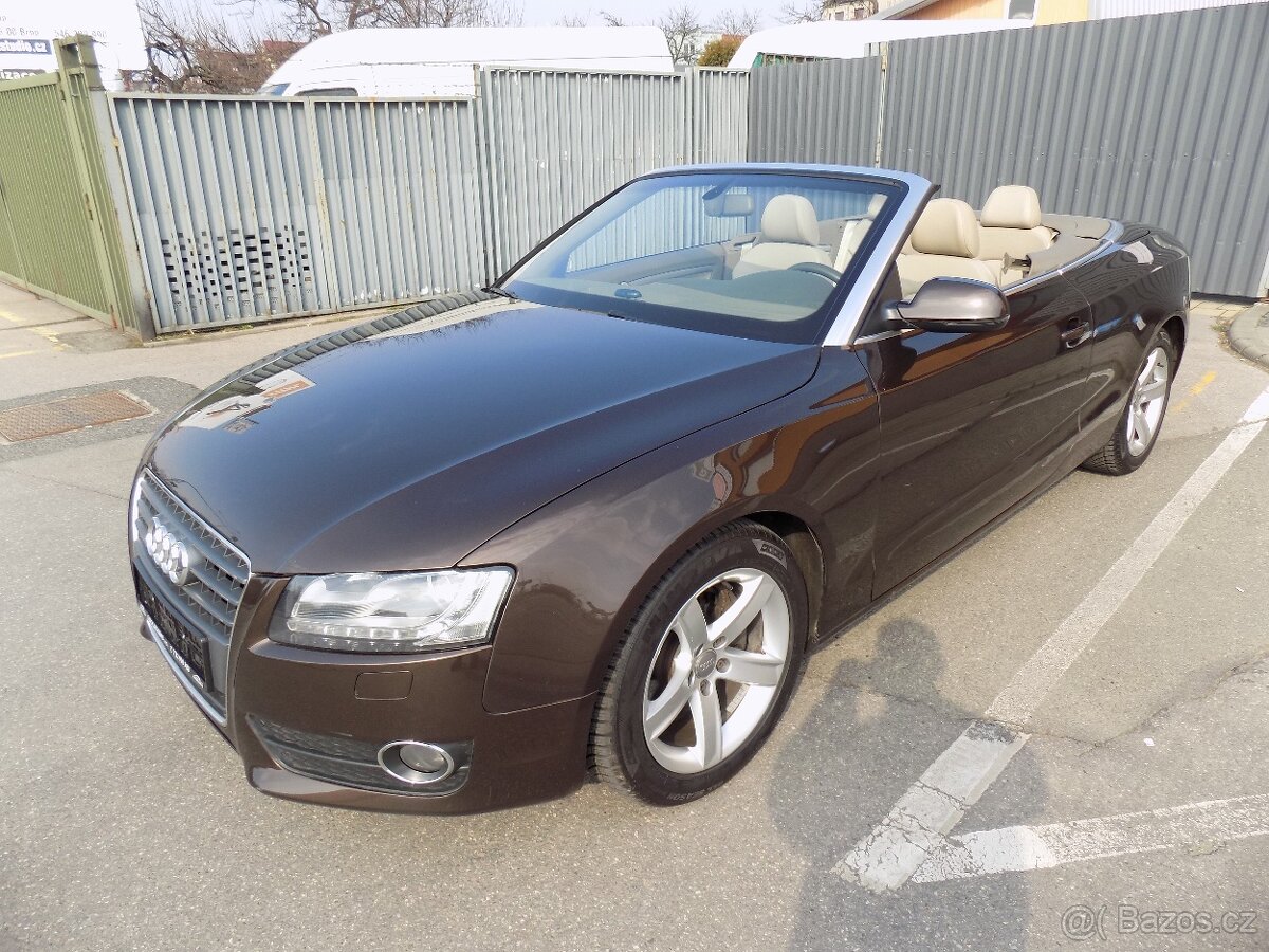 Audi A5 2.0 TFSI 155 KW XENON TEMPOMAT CABRIO