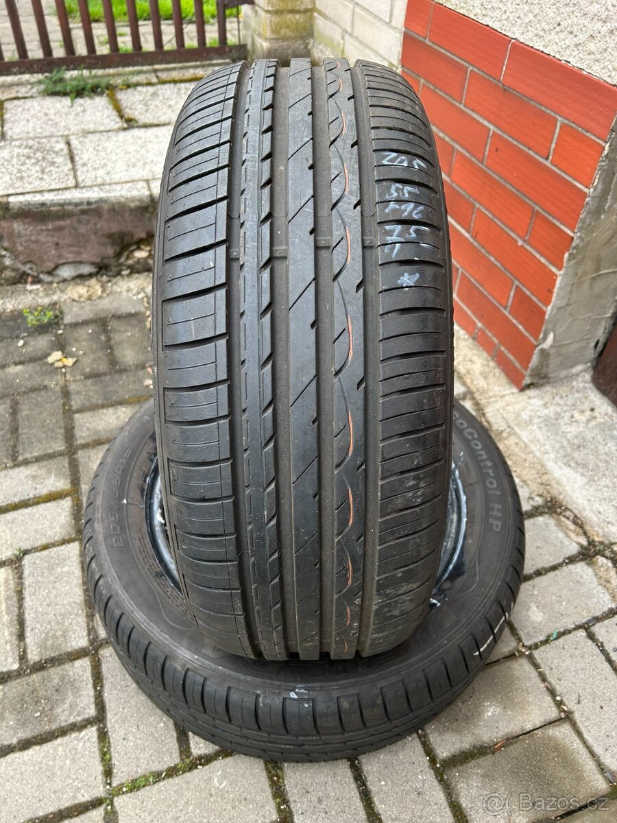 2ks letní pneu Fulda 205/55/16