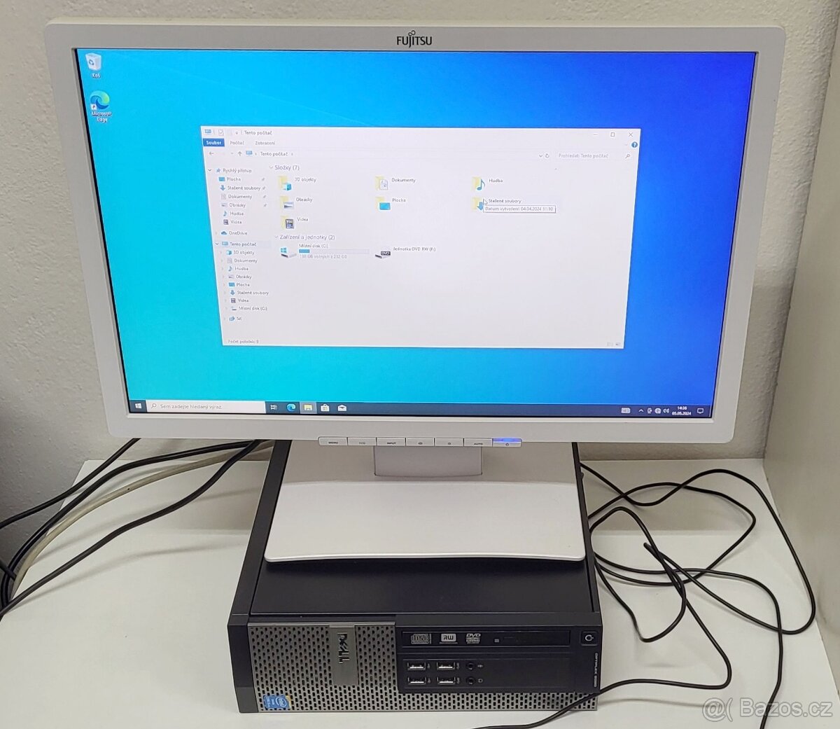 Dell Optiplex 9020 SFF, i5-4570,16GB RAM,SSD 256,WIN10,LCD