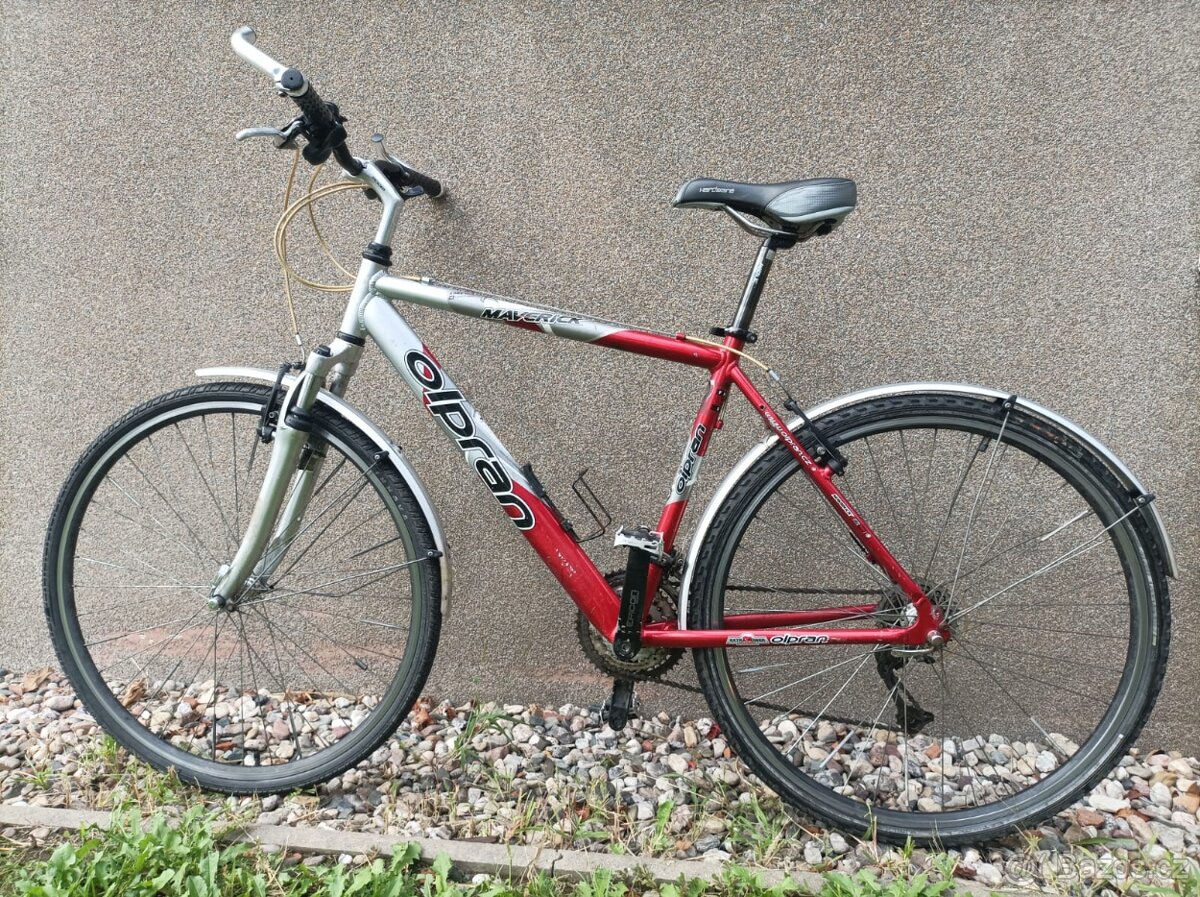 Trekingové kolo Olpran 28, Shimano Deore, Alivio