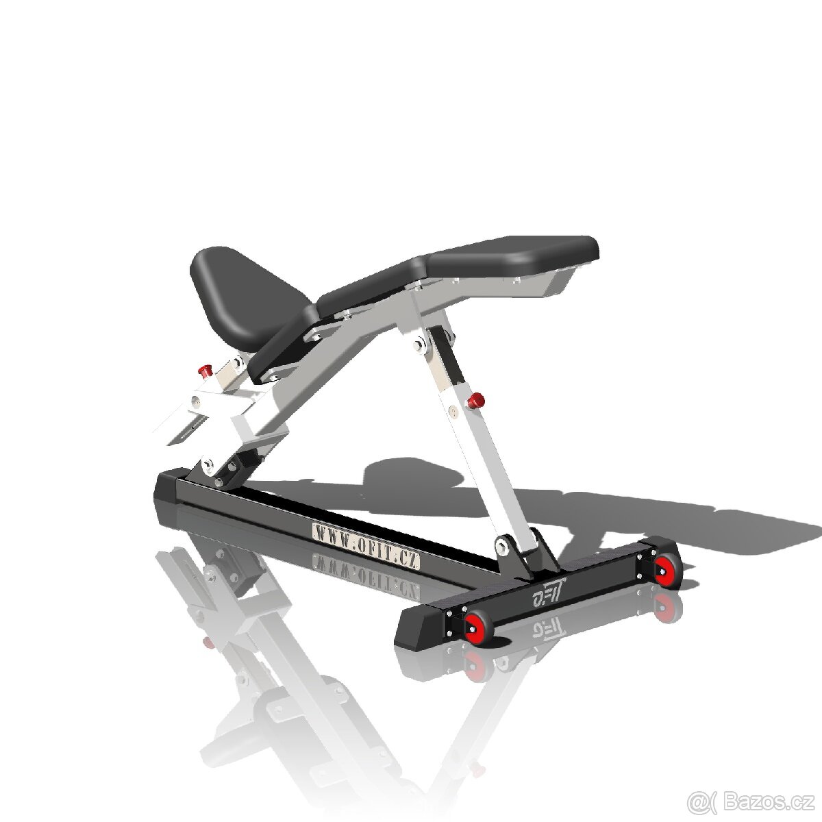Posilovací lavice nastavitelná lomená speciál