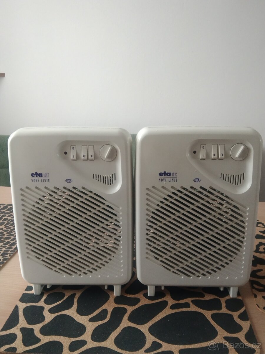 Horkovzdušny ventilator Eta 1617-2kusy