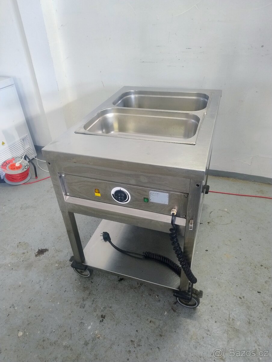 Vodní lázeň, Ohřevná vana na 2 GN