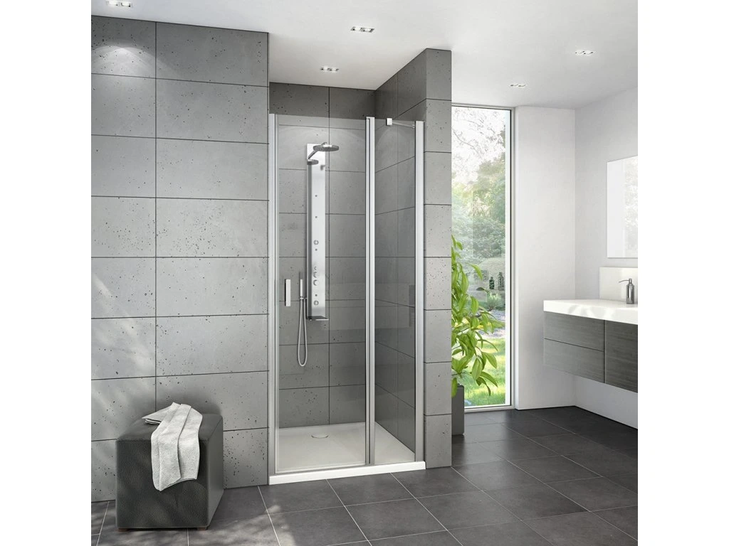 sprchové dveře do niky,, lítačky,, 120cm -Roth -nové