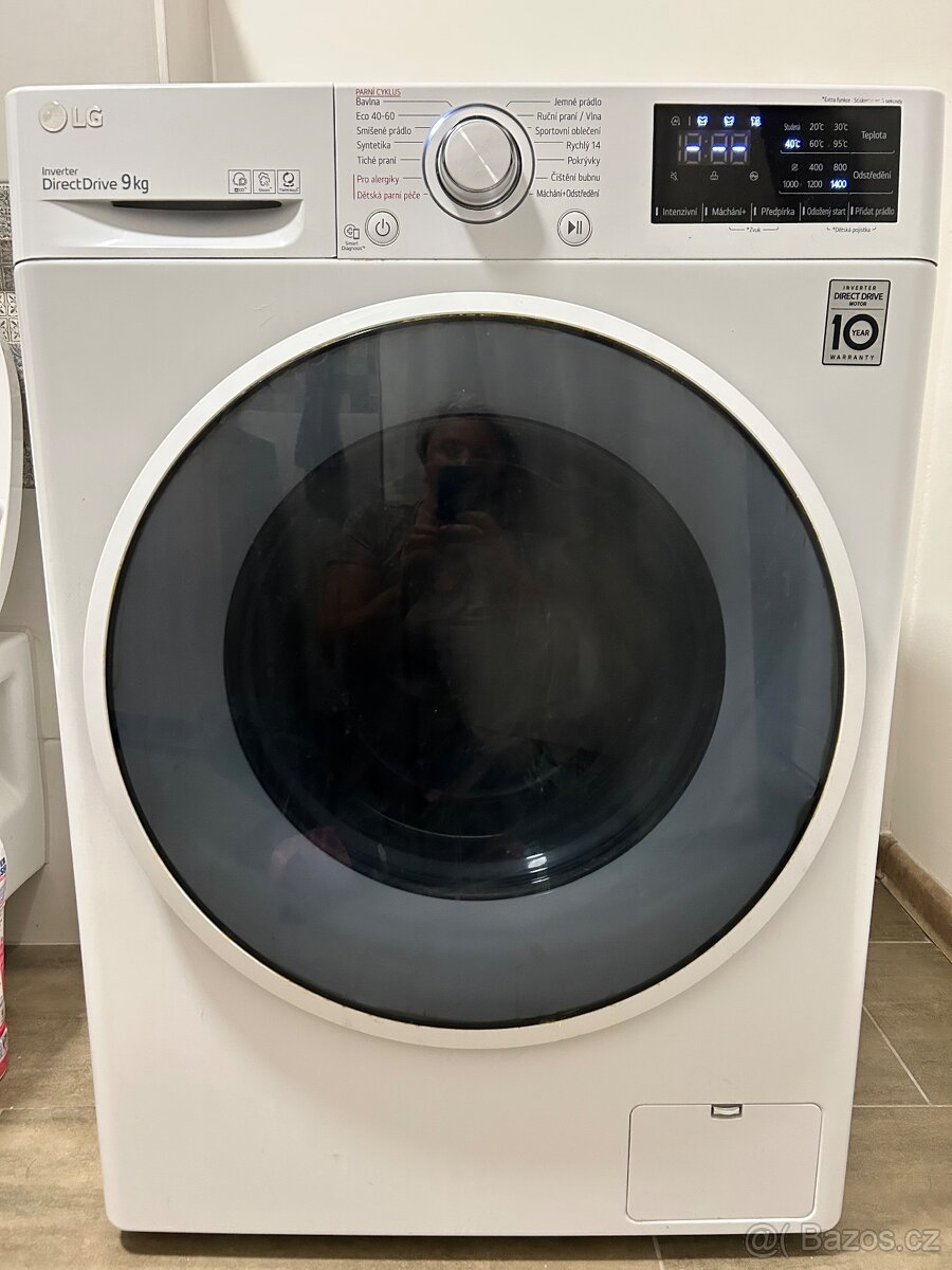 Pračka LG na 9 Kg