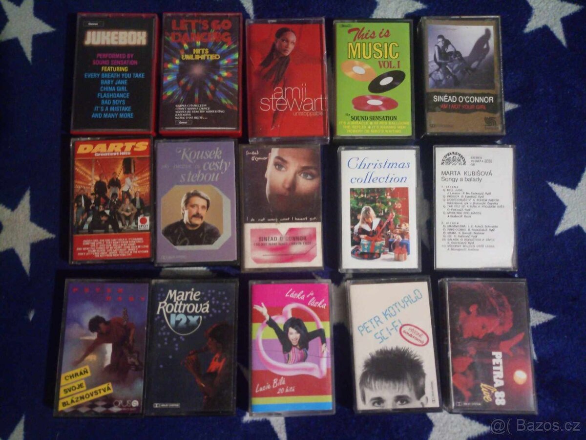 MC kazety originál i čisté možno