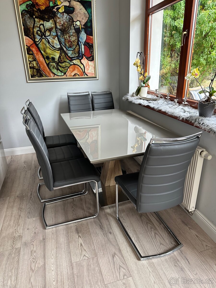 Stůl a 6x židle