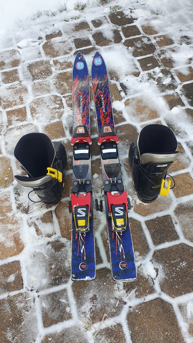 Detske lyze 90cm a preskace