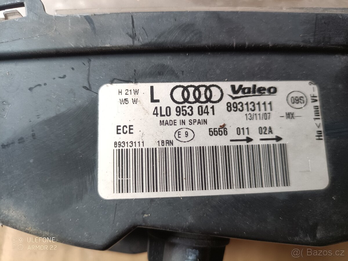 Směrová světla Audi