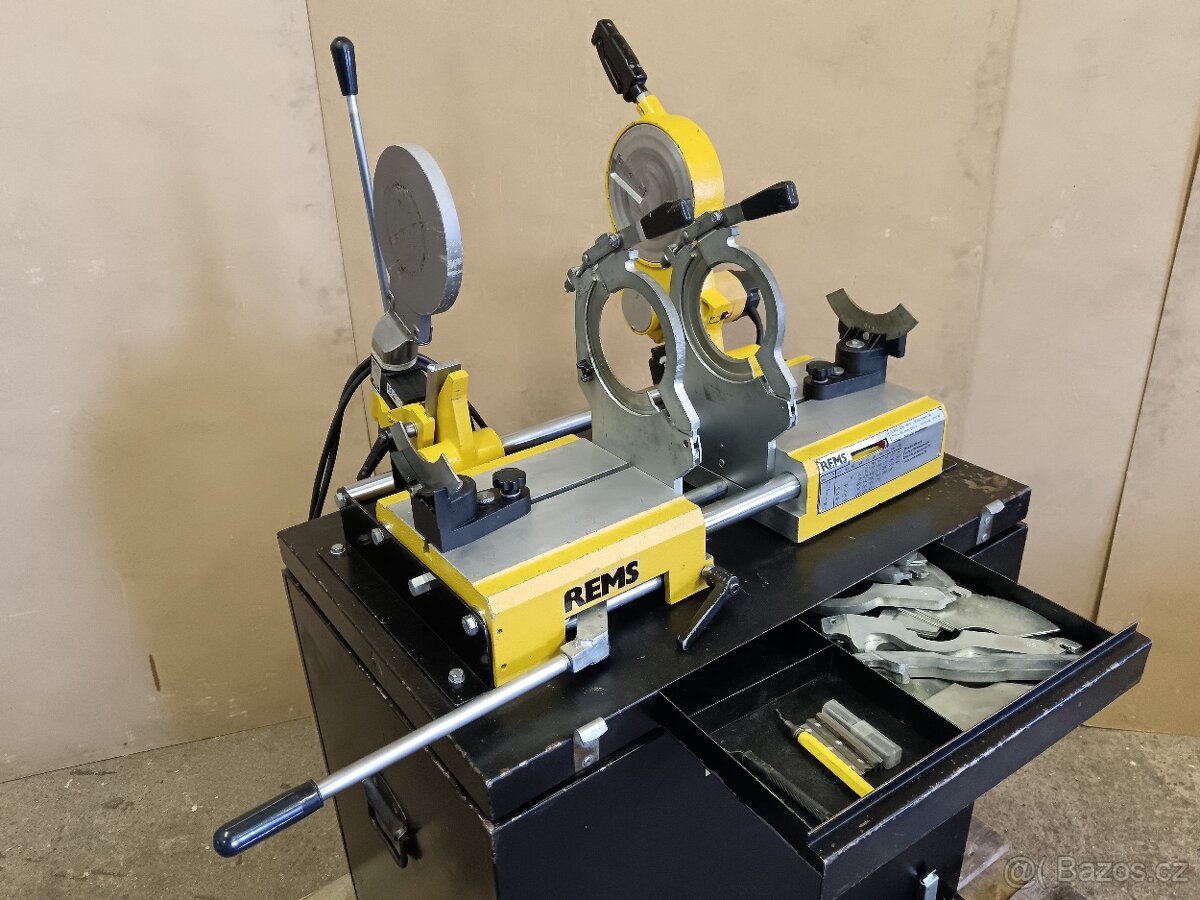 Svářečka na tupo REMS SSM 160K, svářečka na plastové trubky