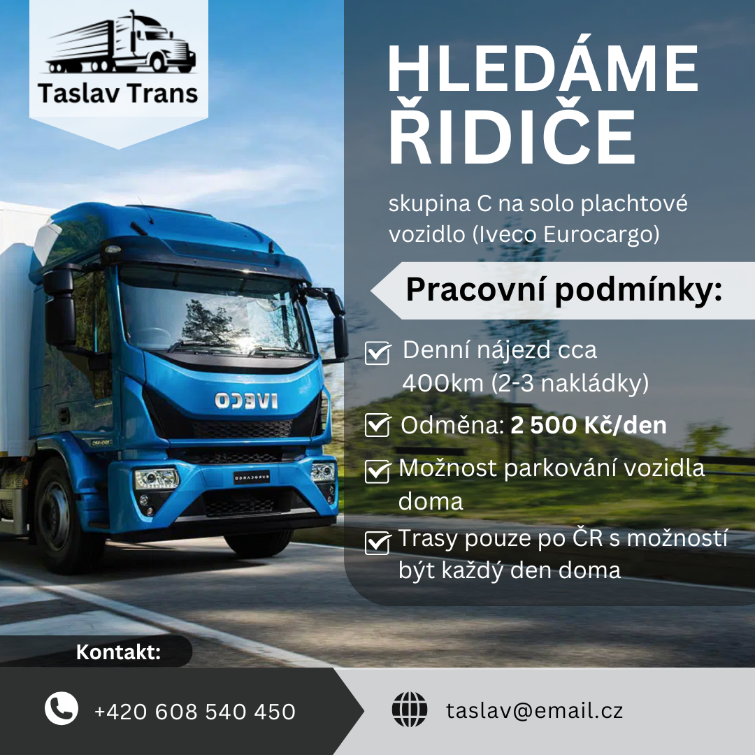 Řidič sk. C - vnitro