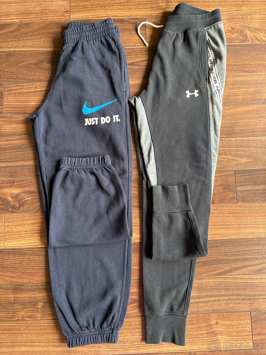 Tepláky Nike, Under Armour