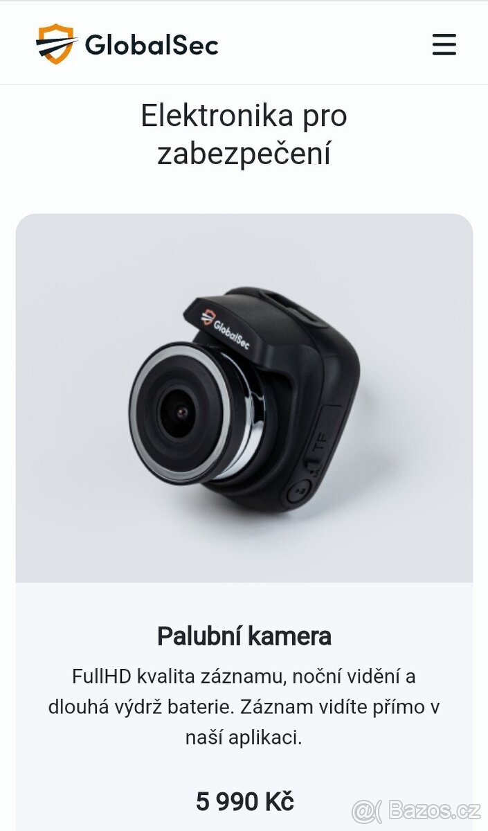 Autokamera nová Super cena