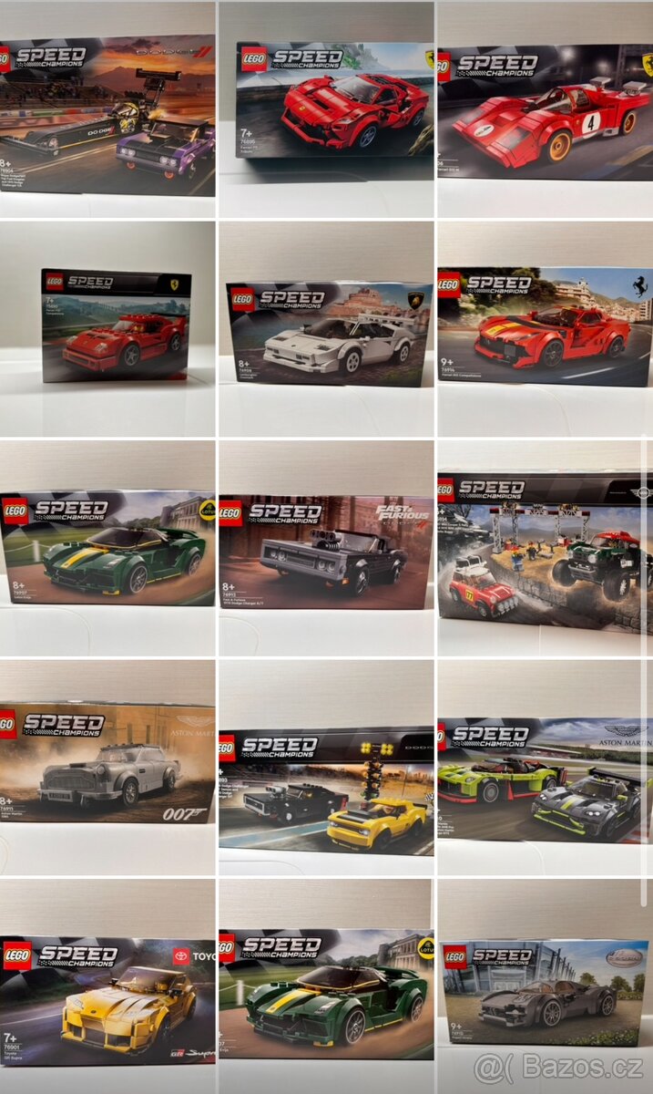 Lego Speed Champions nové