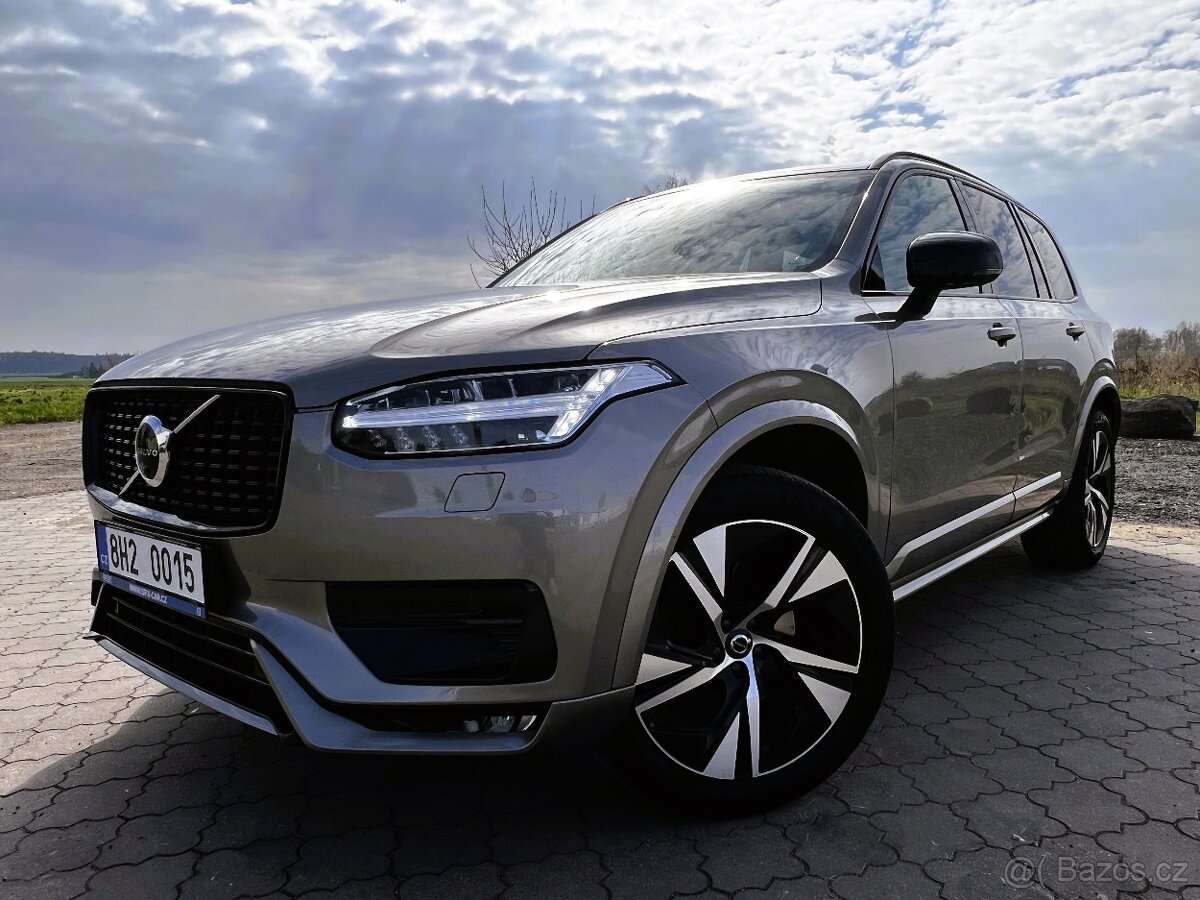Volvo XC90, 2,0 D B5 AWD R-DESIGN,1.MAJ,ČR,7MÍST