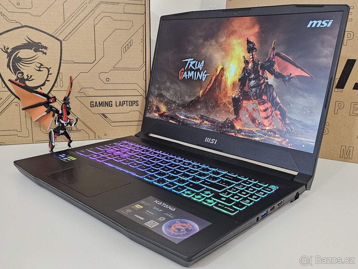 165HZ MSI KATANA i9-13900H,16GB RAM,1TB M.2,RTX 4070 8GB