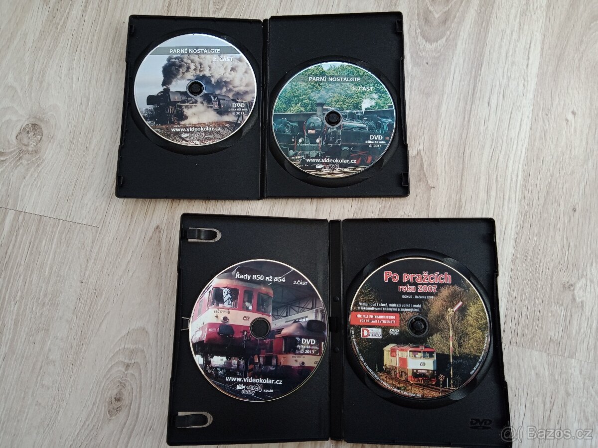 DVD - Parní nostalgie, Po pražcích roku 2007, Řady 850 - 854