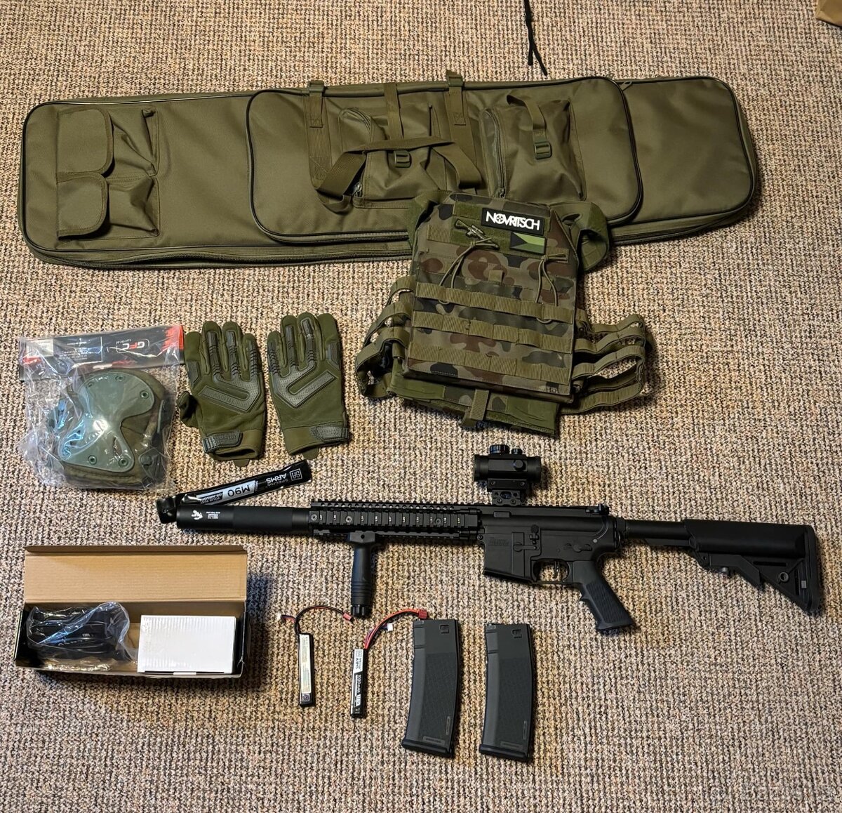 Mk18 + výbava
