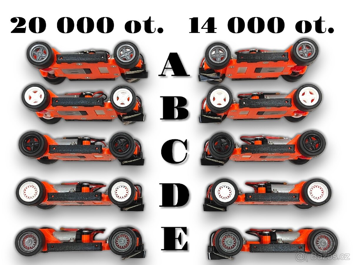 Univerzální podvozek pro Ites autíčka 14 /20tis ot.