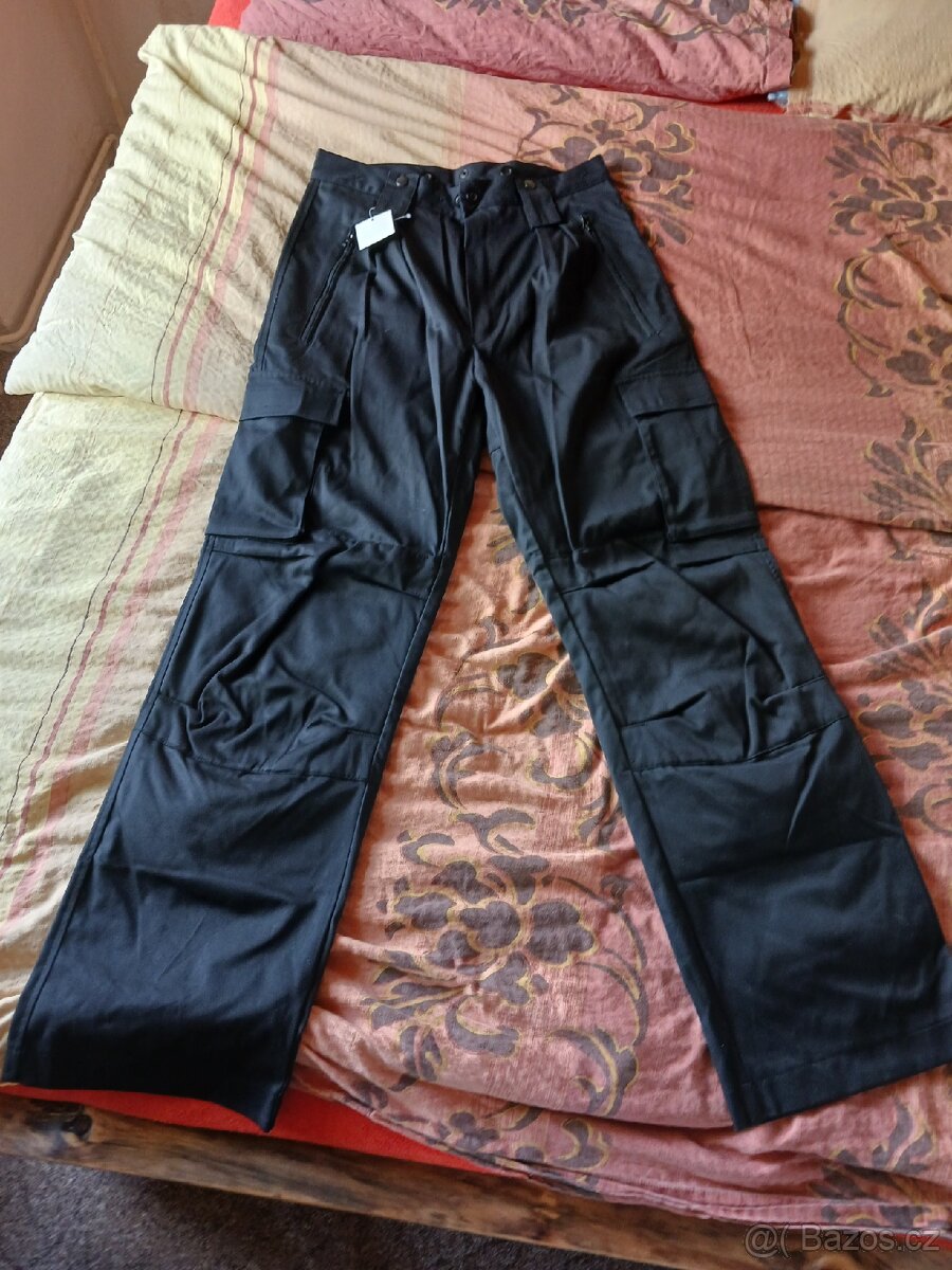 policejní kalhoty, čerňáky, vel. 50
