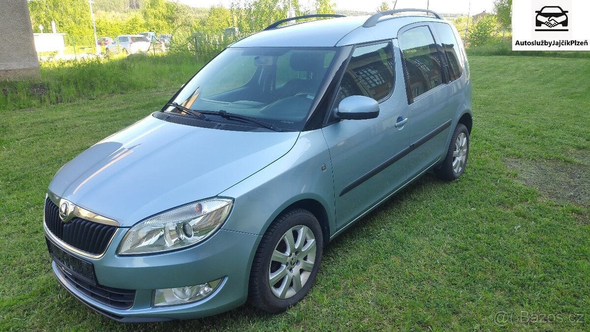 Škoda Roomster, 1,2 TSi 63kw Hezký,bez koroze